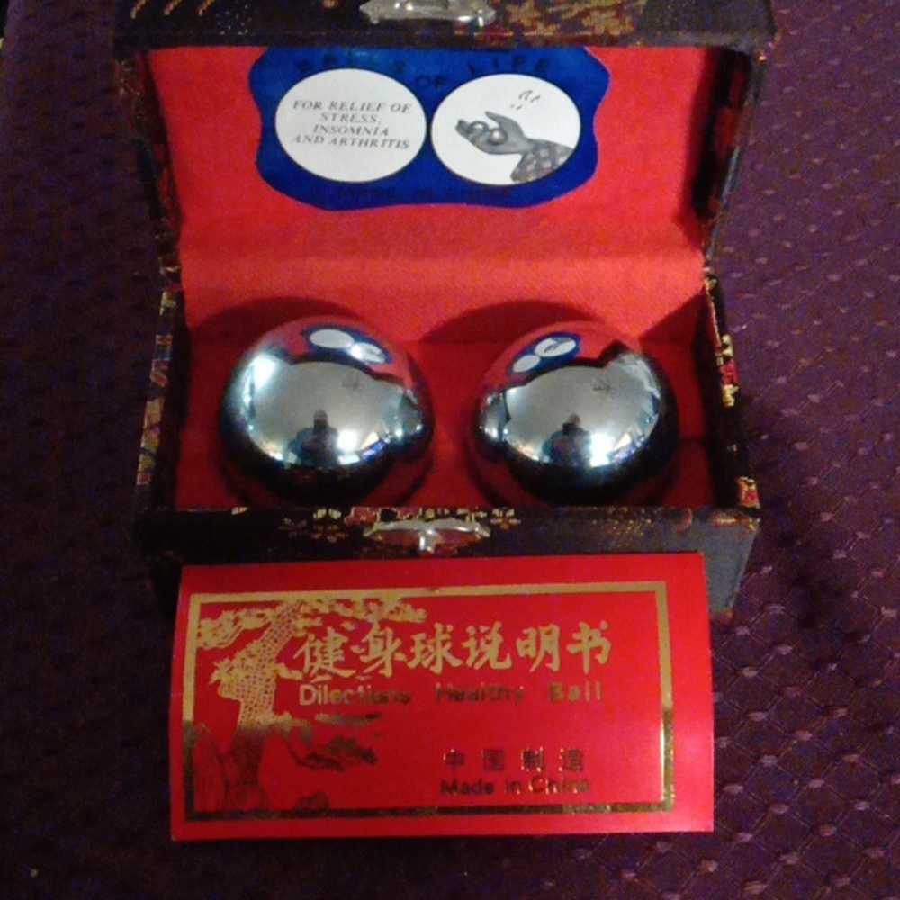 Vintage authentic balls of life